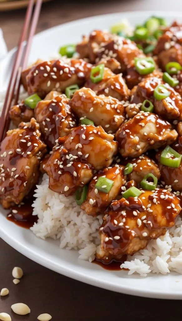 Takeout Sesame Chicken 582x1024 Takeout Sesame Chicken Recipe