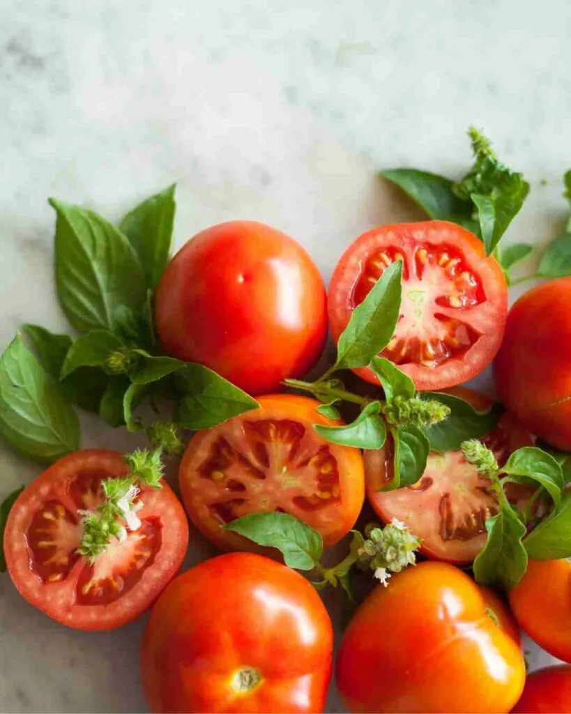 Tomato nutrition label