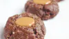 Chocolate & Peanut Butter Thumbprint Cookies