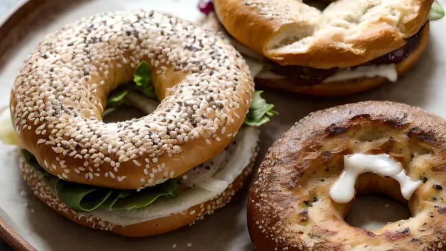 Homemade Onion Bagels Recipe