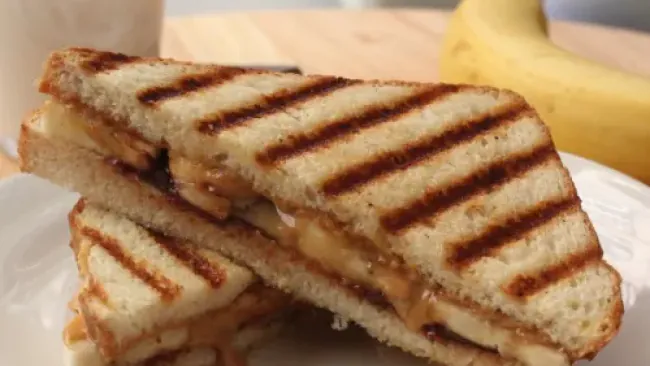 Monday Musings + Almond Butter, Banana, and Chocolate Panini