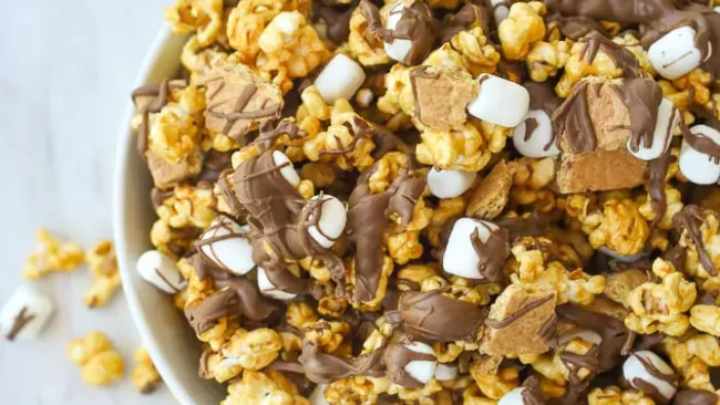 Caramel S’mores Kettle Corn