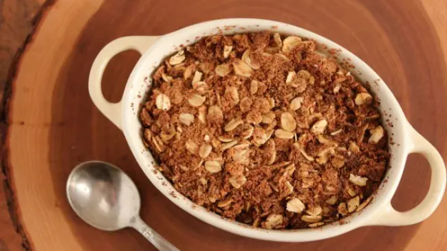 Apple Crisp for One