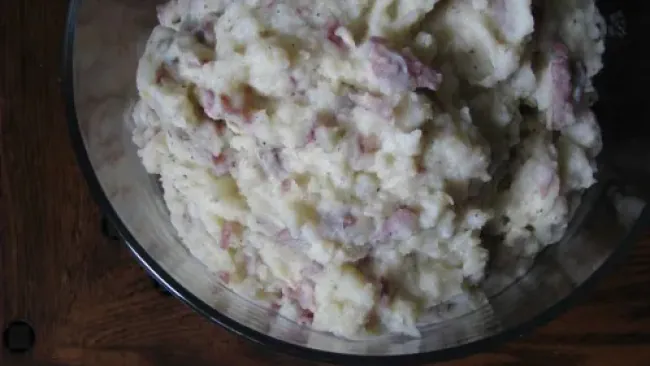 Roasted Garlic Smashed Potatoes & A New Tradition