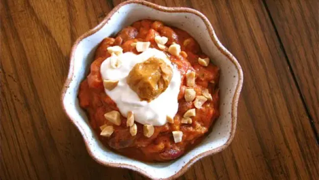 Peanut Butter Chicken Chili Recipe
