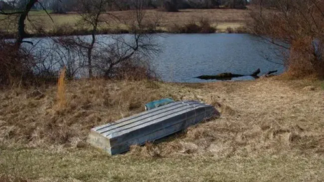 A Walk By The Pond, Books, & Mom’s Apple Crisp