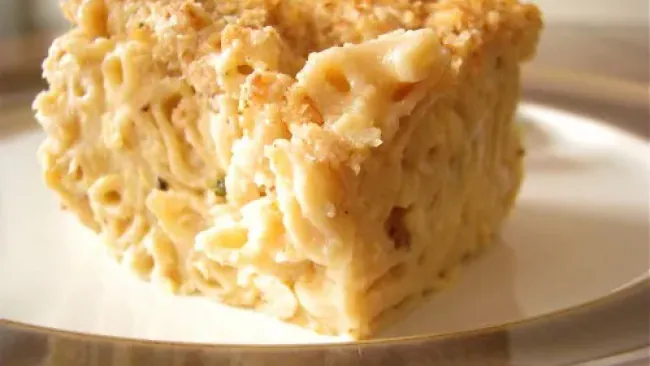 Creamy Cauliflower Baked Macaroni