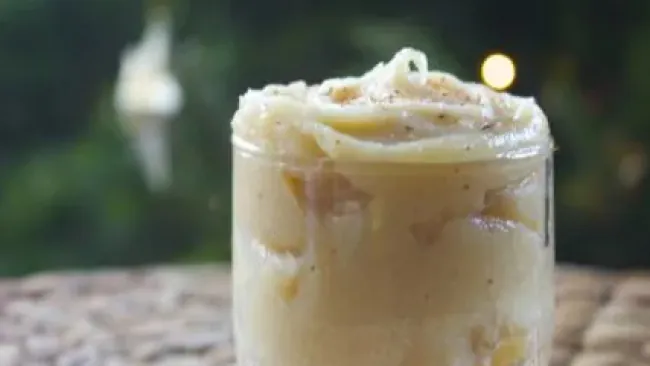 White Chocolate Eggnog “Butter”