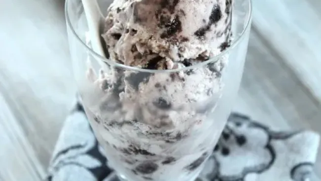 Vanilla Bean Cookies & Cream Ice Cream