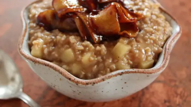 Apple Pie Steel Cut Oats