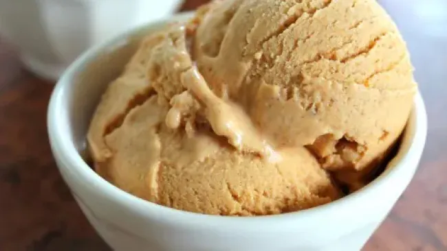 Pumpkin Cheesecake Frozen Yogurt