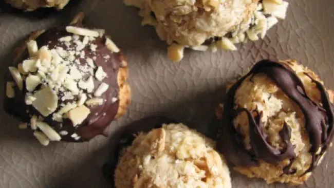 Almond Joy Macaroons