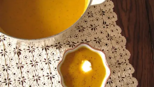 Sweet Potato Zucchini Vichyssoise