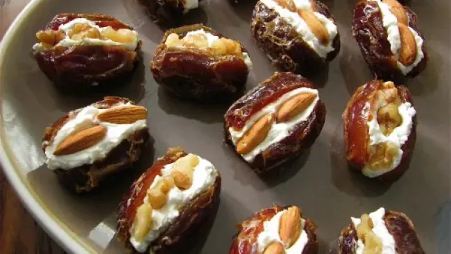 Stuffed Dates Two Ways