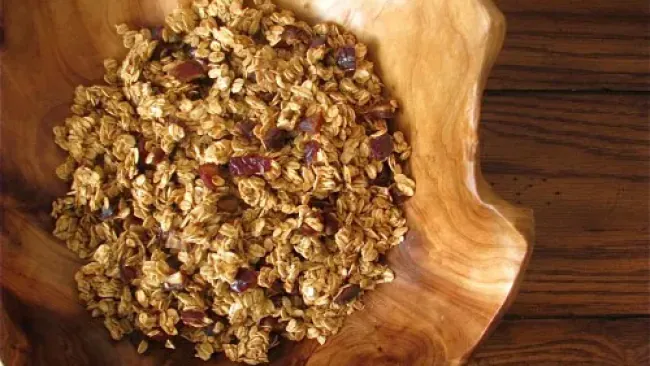 Maple Date Granola