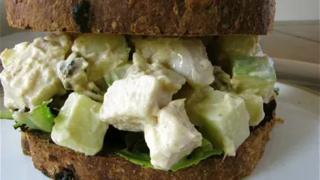 Curried Chicken Salad Sandwich