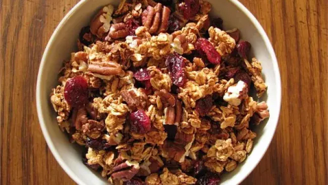 Cranberry Pecan Granola