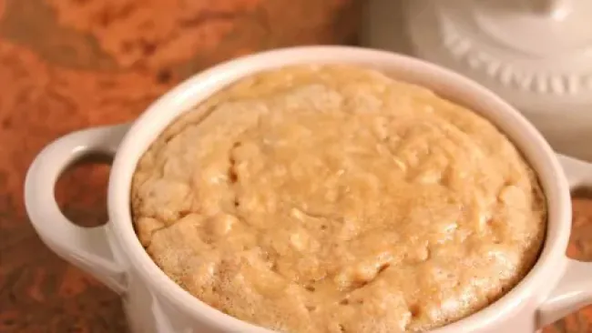 Speculoos Cookie Butter Baked Oatmeal for One