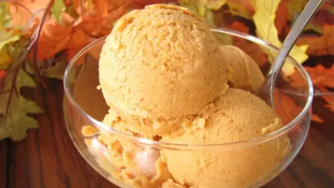 Spiced Sweet Potato Ice Cream