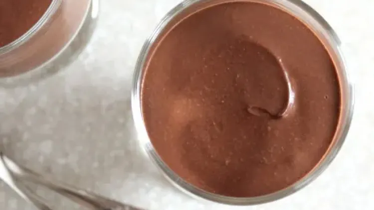 Chocolate Almond Cheesecake Pudding