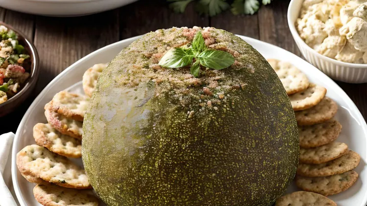 Cheese Ball With Ham Recipe