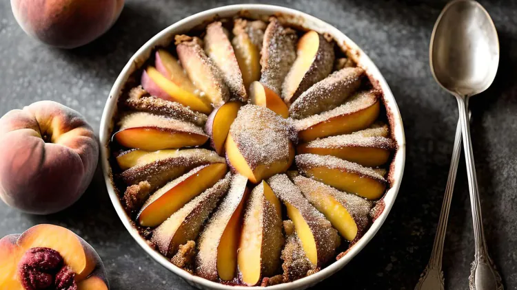 Gluten Free Peach Cobbler Recipe