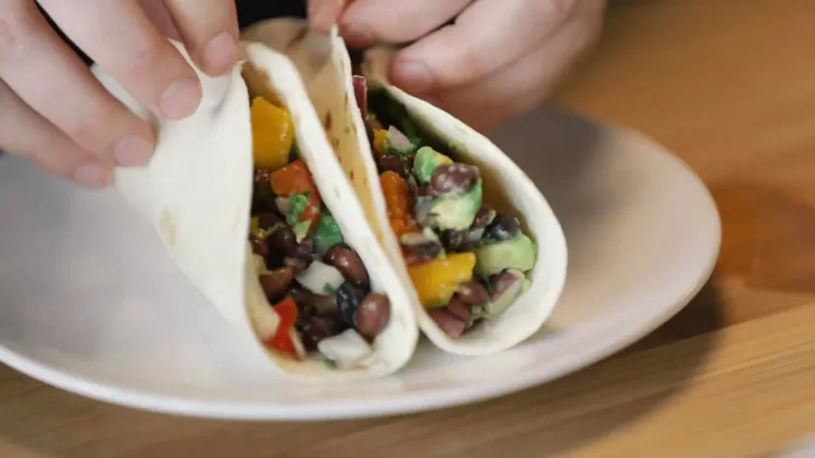 Black Bean & Taquitos Mango Recipe