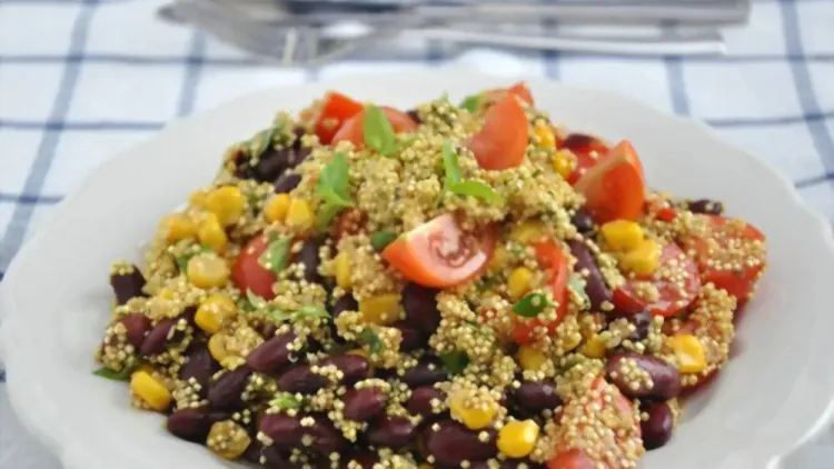 Colorful Cumin Quinoa Salad