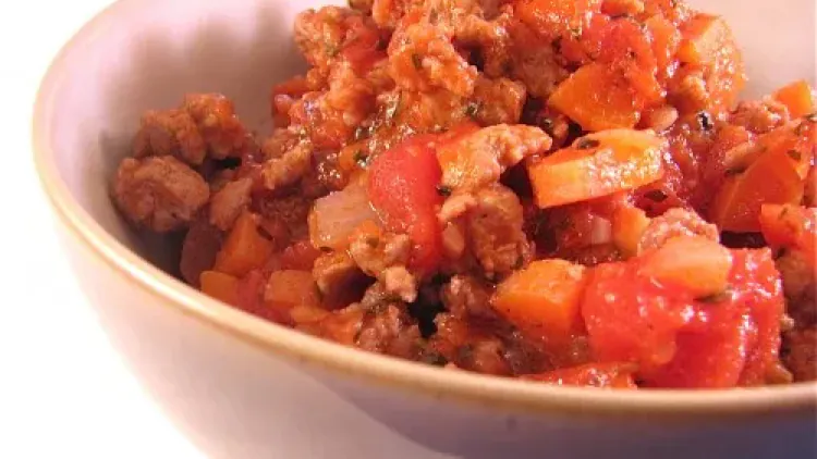 Turkey Bolognese