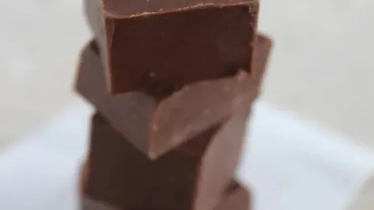 Healthy Chocolate Fudge