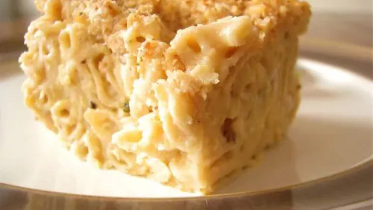 Creamy Cauliflower Baked Macaroni