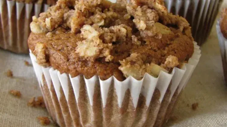 Pumpkin Spice Latte Streusel Muffins