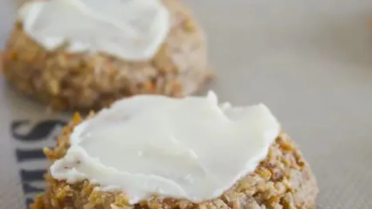 Paleo Carrot Cake Cookies