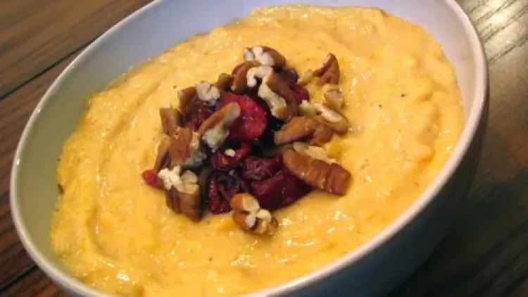 Baked Sweet Potato Soup