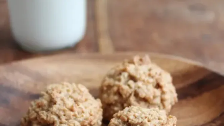 Peanut Butter Coconut-Oat Macaroons