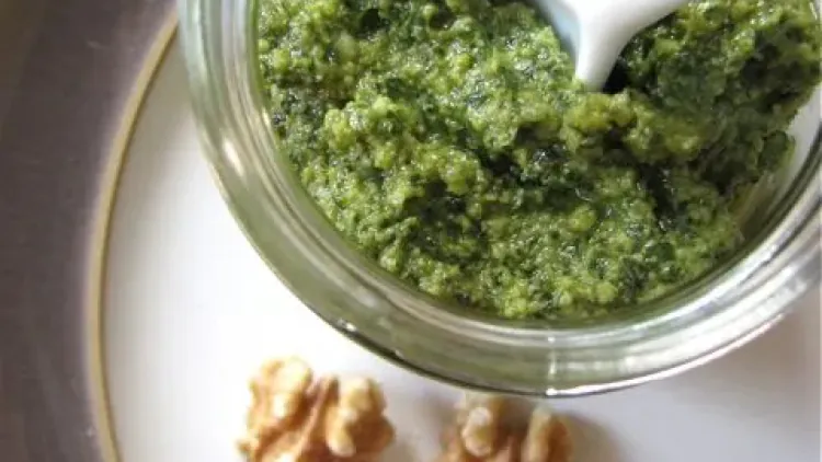 Monday Musings +Basil Walnut Pesto (revisited)