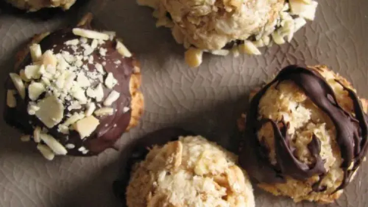 Almond Joy Macaroons