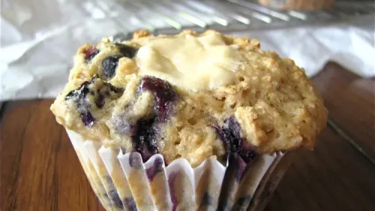 Blueberry Cream Cheese Muffins