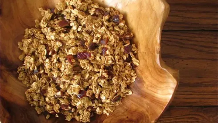 Maple Date Granola